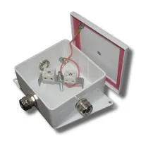 КМ-О (4к*6,0)-IP66-120х120, четыре ввода: Коробка монтажная огнестойкая