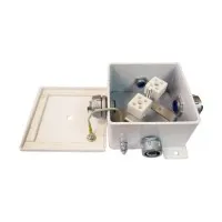 КМ-О (4к)-IP66-120х120, пять вводов: Коробка монтажная огнестойкая