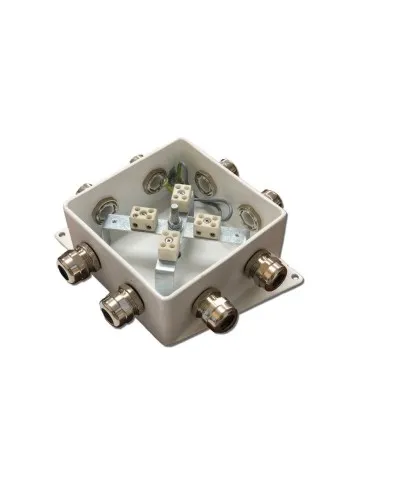КМ-О (8к)-IP66-120х120, семь вводов: Коробка монтажная огнестойкая в Бийске