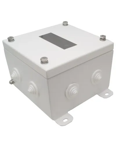КМ-А-1515 IP55 со смотровым окном. Коробка монтажная распределительная. Гефест в Бийске