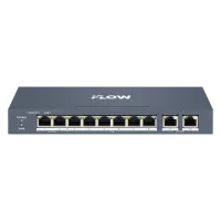 F-SW-EM410HPOE-VM. Коммутатор с POE. i-FLOW