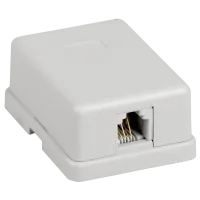 CS2-3C03U-12-G. Настенная розетка RJ12. GENERICA