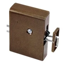 Promix-SM308.10.1 brown (Шериф-8 НЗ-К). Замок электромеханический. Промикс