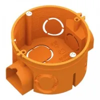 Коробка установочная 68х42 стойкая к горению (80-0500-2С). Коробка установочная. Промрукав