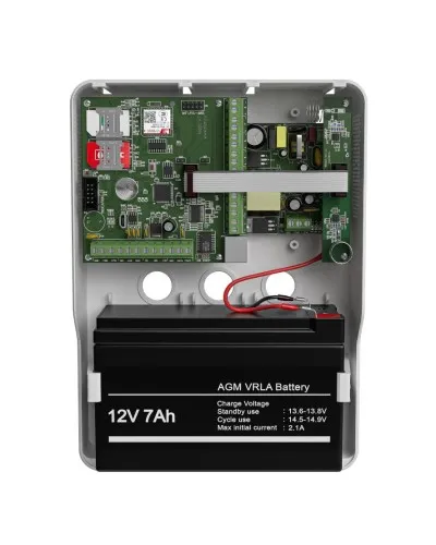Mega v.5 LTE в корпусе (под АКБ 1,2-7 Ач с БРП 12V 2,5А). Панель охранная радиоканальная. Ритм в Бийске