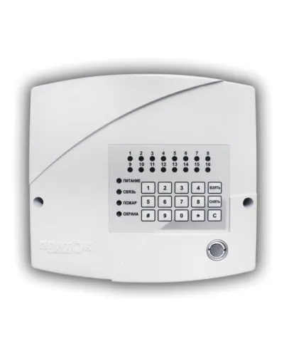 Приток-А-КОП-03 (16) 2G. Устройство оконечное объектовое приемно-контрольное c GSM и LAN коммуникаторами. СОКРАТ в Бийске