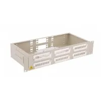 ШКОС-Л-2U/4-48-FC/ST/SC/LC~-(корпус)~ (130308-00043). Кросс оптический 19. ССД (Связьстройдеталь)