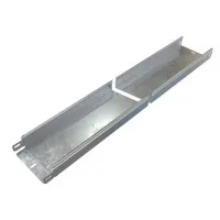 Лоток неперфорированный Сендземира 0,7мм 150х50х3000 (LN150503000071). Лоток неперфорированный. ВМК