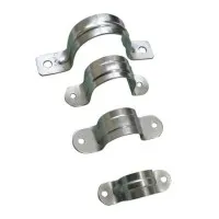 Скоба двухлапковая D14-15 (100 шт) (zeta41612) СД 14-15. Скоба металлическая двухлапковая. ЗЭТА